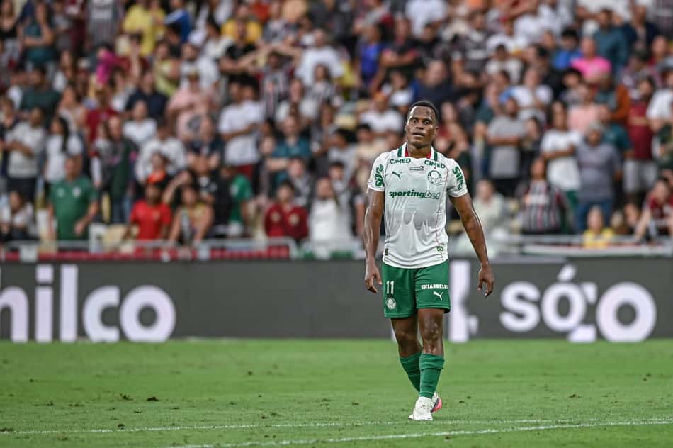 Jhon Arias em Fluminense x Palmeiras pelo Brasileirão