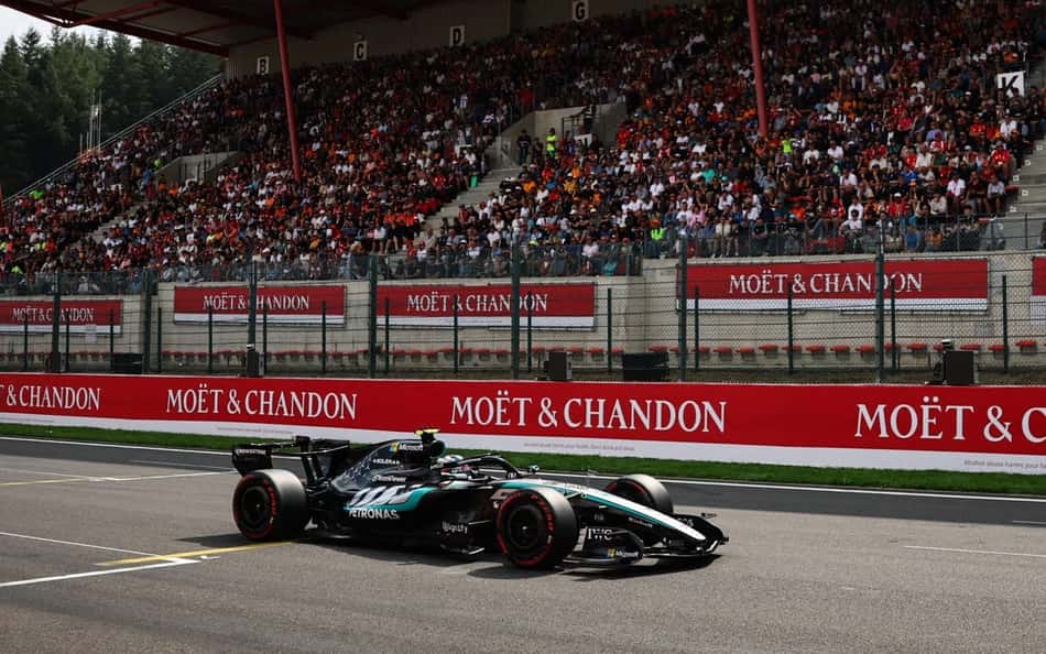 Kimi Antonelli no GP da Bélgica pela F1 2026