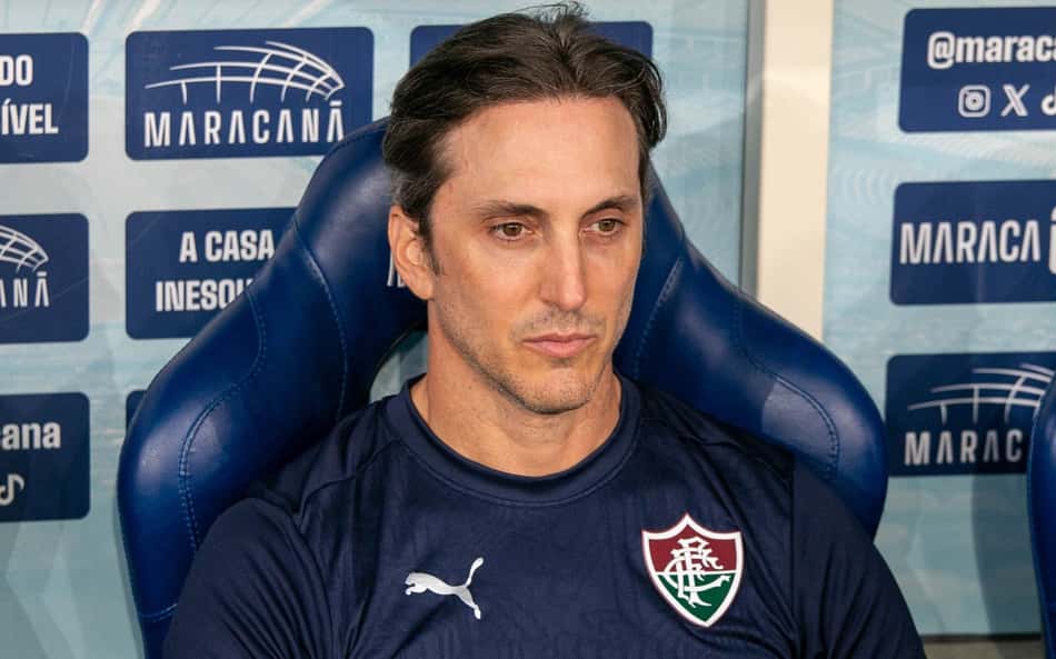 Luis Zubeldía em Vasco x Fluminense pela Copa do Brasil de 2026