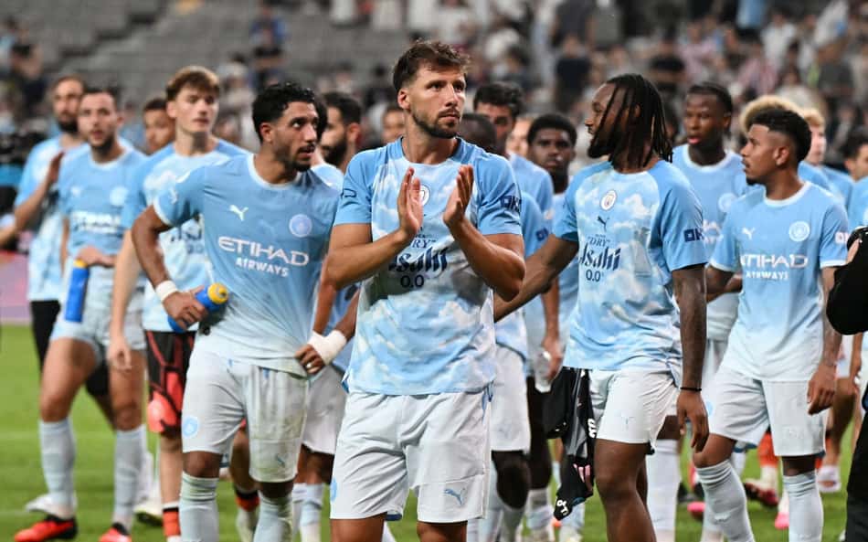 Manchester City venceu o amistoso contra as estrelas da K-League por 3 a 1