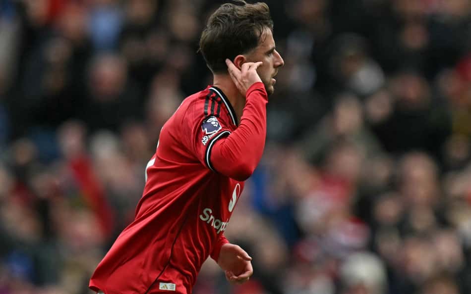 Mason Mount abriu o placar do Manchester United contra o Sunderland na Premier League