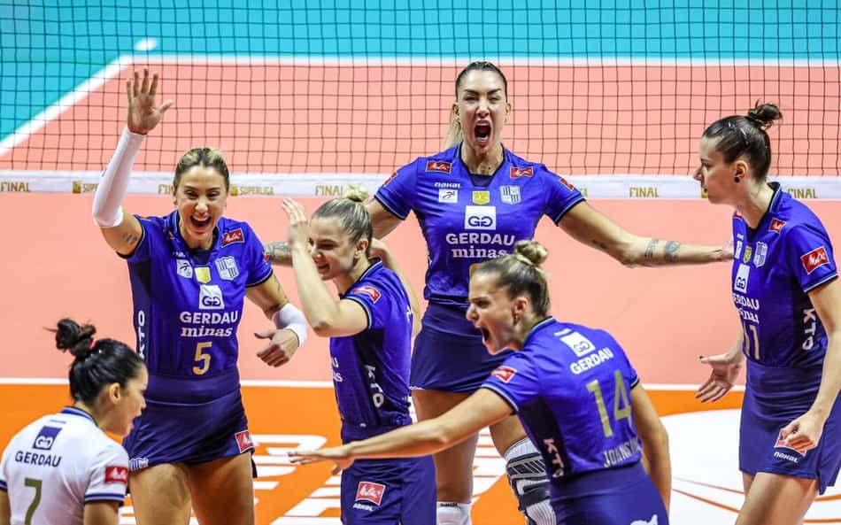 O Minas encerrou a temporada com o vice-campeonato da Superliga Feminina de Vôlei