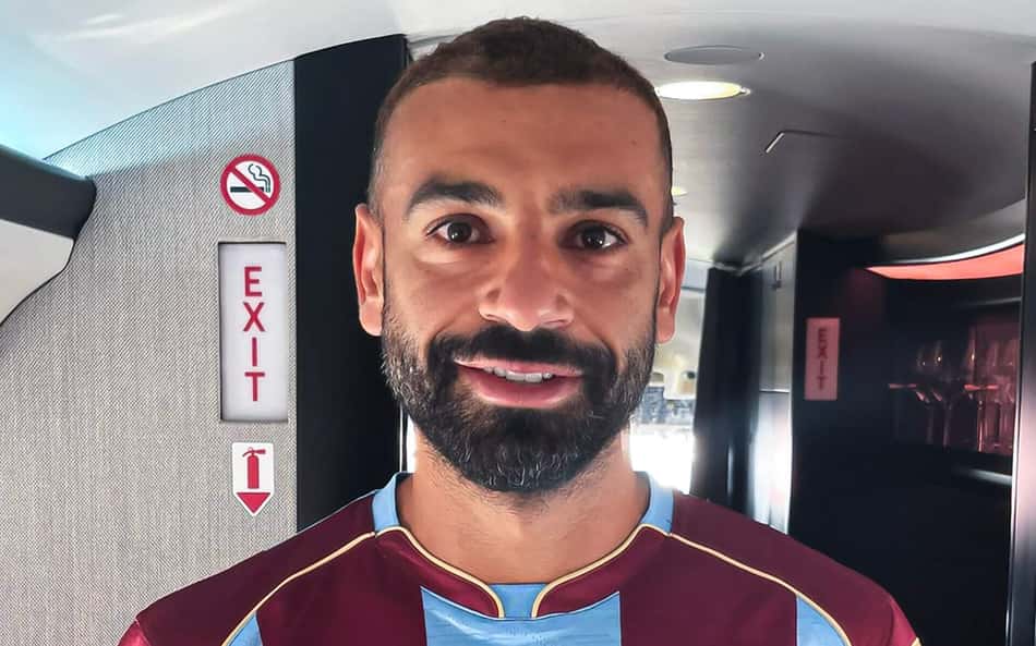 Mohamed Salah foi anunciado pelo Trabzonspor