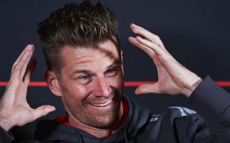Nico Hulkenberg em coletiva do GP da Holanda pela F1 2026