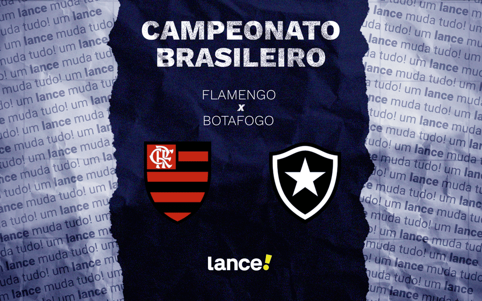 Arte onde assitir Flamengo x Botafogo