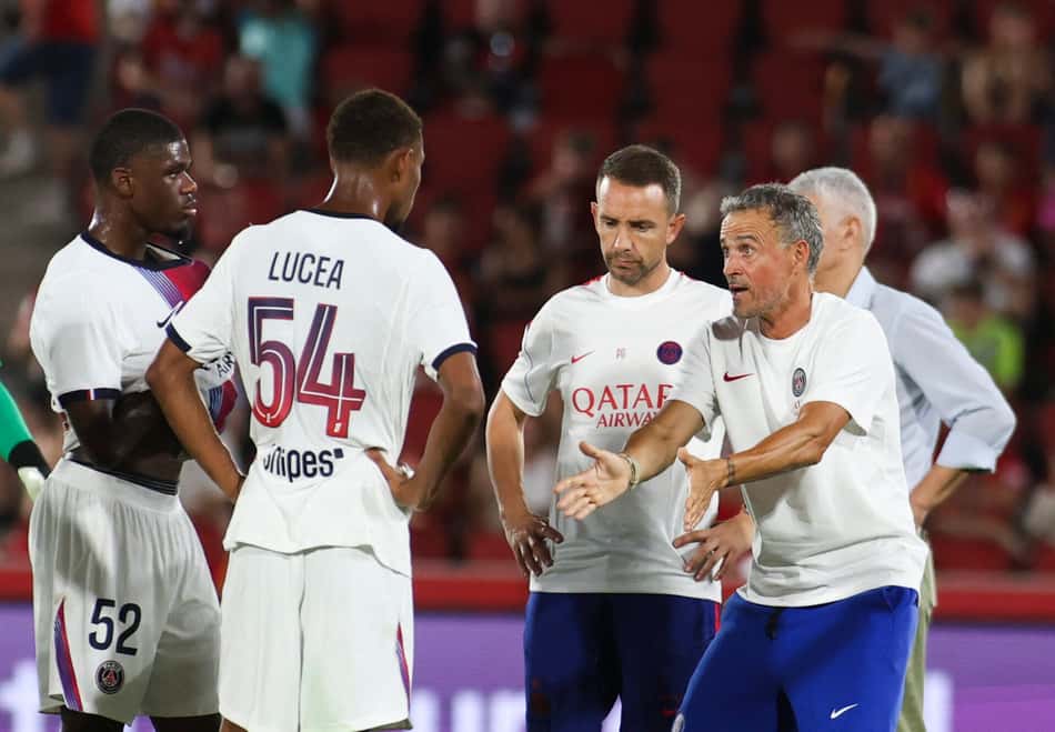 O PSG perdeu por 3 a 0 para o Mallorca em amistoso de pré-temporada