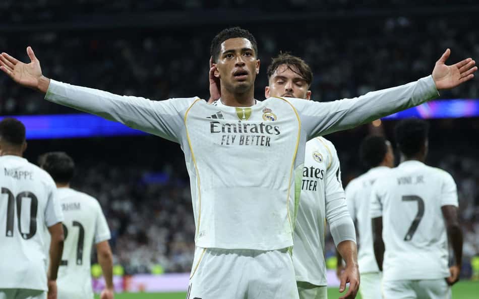 Veja o gol de Espanyol x Real Madrid: Bellingham abre o placar