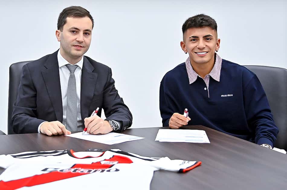 Ex-alvo do Flamengo, Thiago Almada foi anunciado pelo River Plate