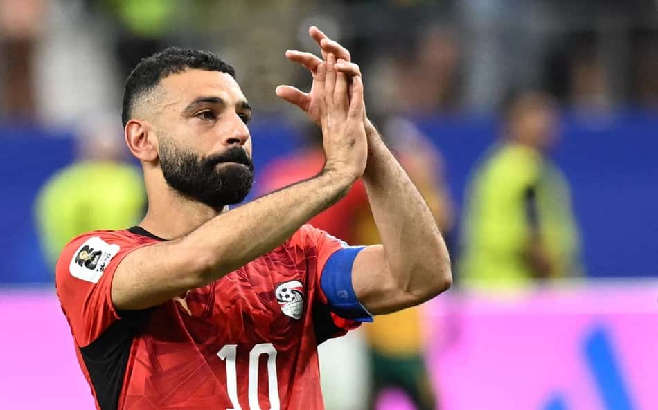 Salah é o principal astro do Egito na Copa do Mundo 2026 (Foto: Paul ELLIS / AFP)