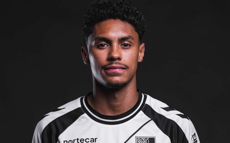 Thiago Balieiro foi contratado pelo Vitoria de Guimarães no meio do ano passado. (Foto: Divulgação/ Internet)