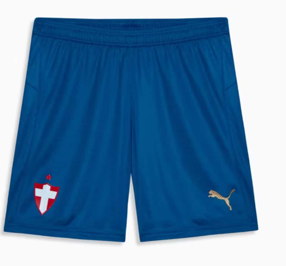 short Palmeiras azul