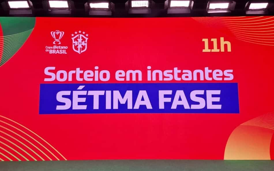 Sorteio na CBF define os confrontos das quartas de final da Copa do Brasil