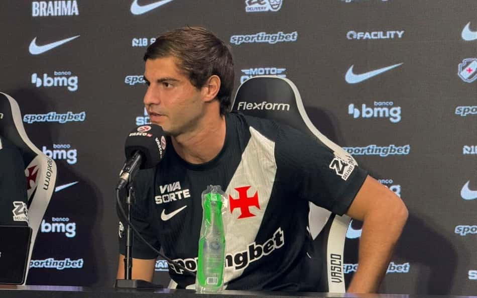 Sosa durante sua apresentação no Vasco