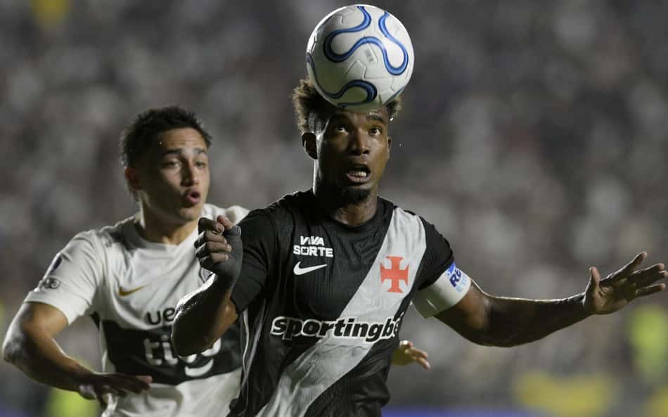 Thiago Mendes lamenta empate do Vasco contra o Olimpia pela Sul-Americana