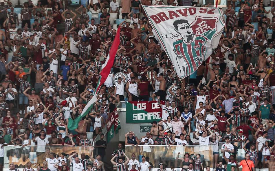 Torcida do Fluminense no Maracanã (Foto: Lucas Merçon/FFC)