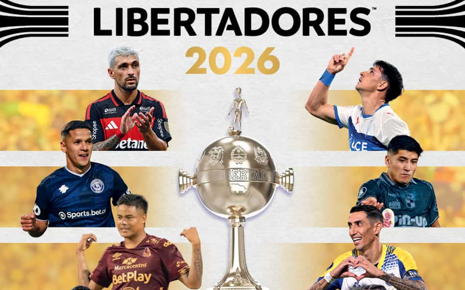 Panini lança álbum oficial da Libertadores 2026.
