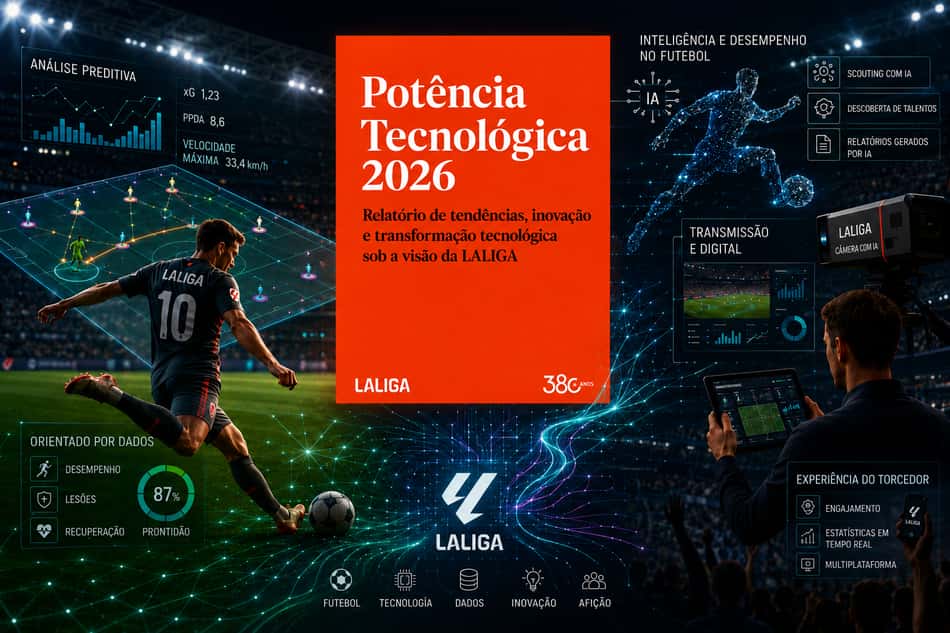 LaLiga apresenta estudo sobre o futuro da tecnologia e da inteligência artificial no futebol