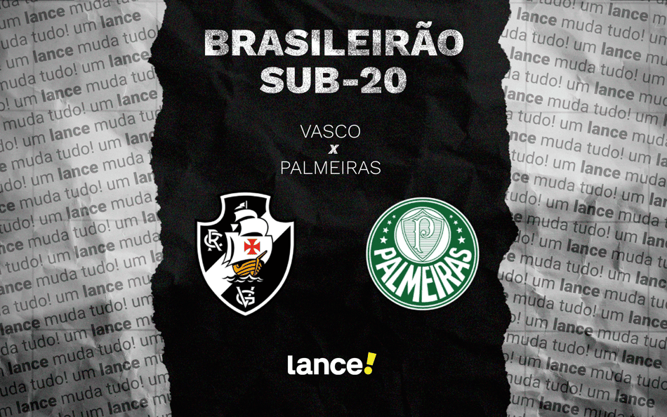 Vasco e Palmeiras começam a definir nesta sexta-feira (28) quem fica com o título brasileiro sub-20