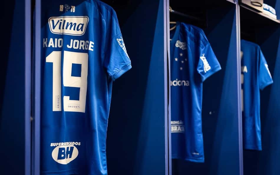 vestiário do Cruzeiro para Cruzeiro x Flamengo BR
