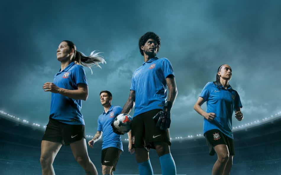 Novo terceiro uniforme do Corinthians, em homenagem ao ex-goleiro Tobias