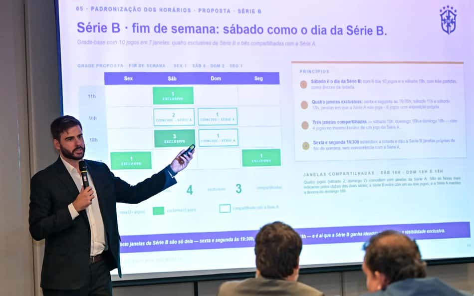 Helder Melillo, diretor executivo da CBF: "Medidas aprovadas valorizam o produto do futebol brasileiro" THIAGO RIBEIRO / STAFF IMAGES / CBF