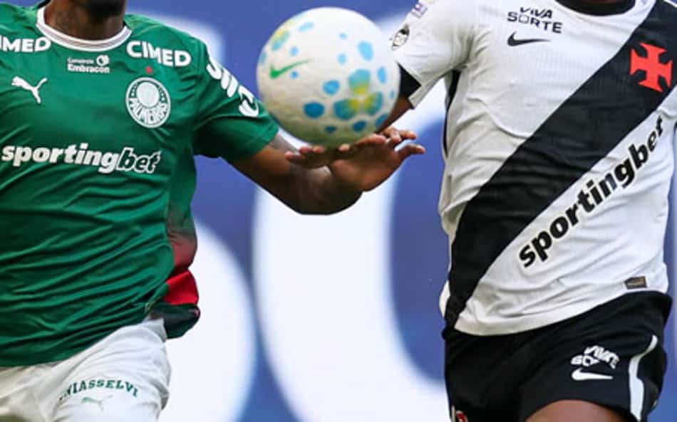 Palmeiras e Vasco se enfrentaram neste Brasileirão de 2026.