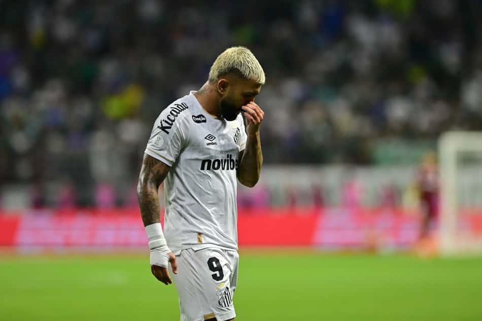 Gabigol, atacante do Santos