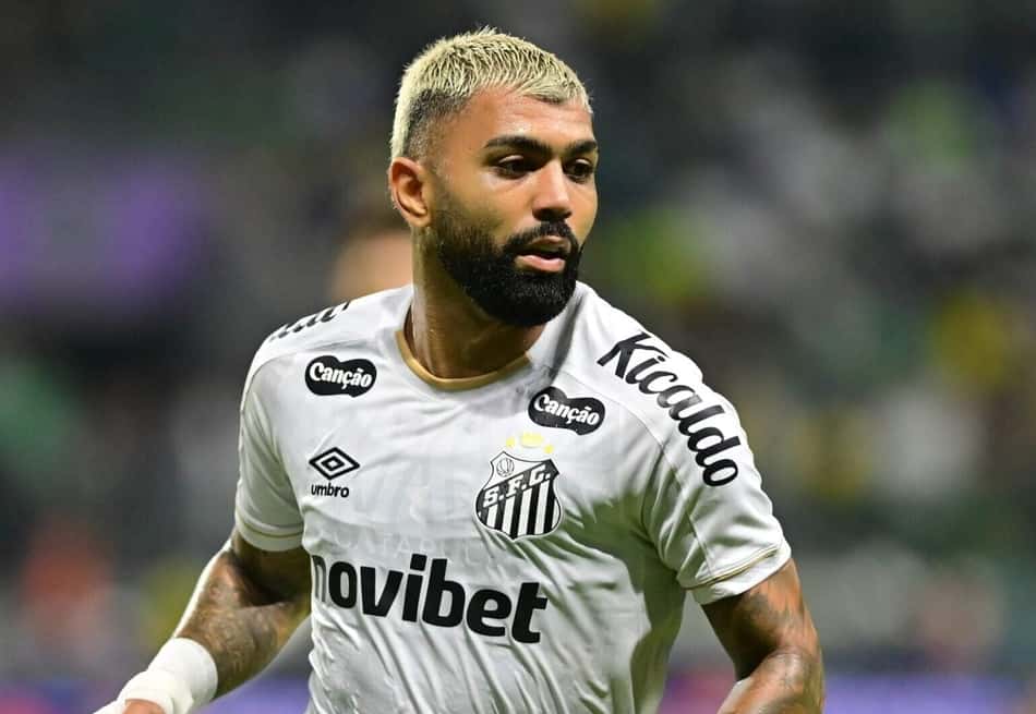 Gabigol, atacante do Santos