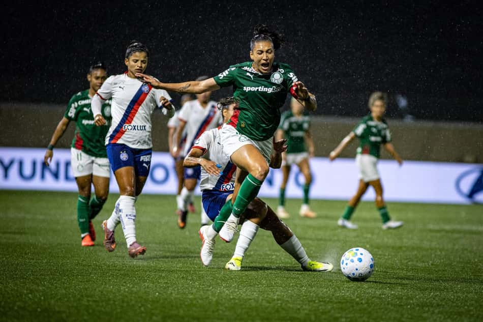 Bahia vence o Palmeiras nos pênaltis e avança às semifinais do Brasileirão Feminino