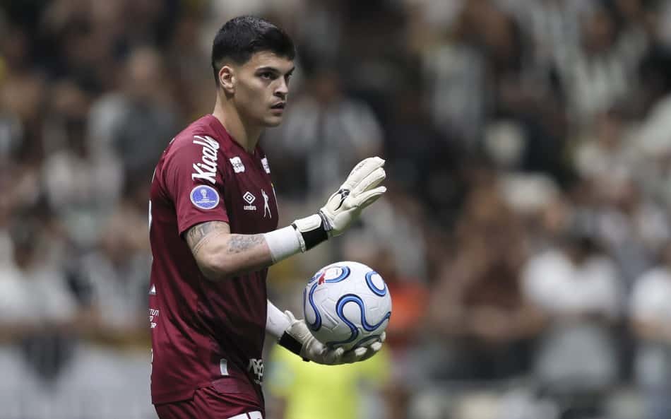 Gabriel Brazão, goleiro do Santos