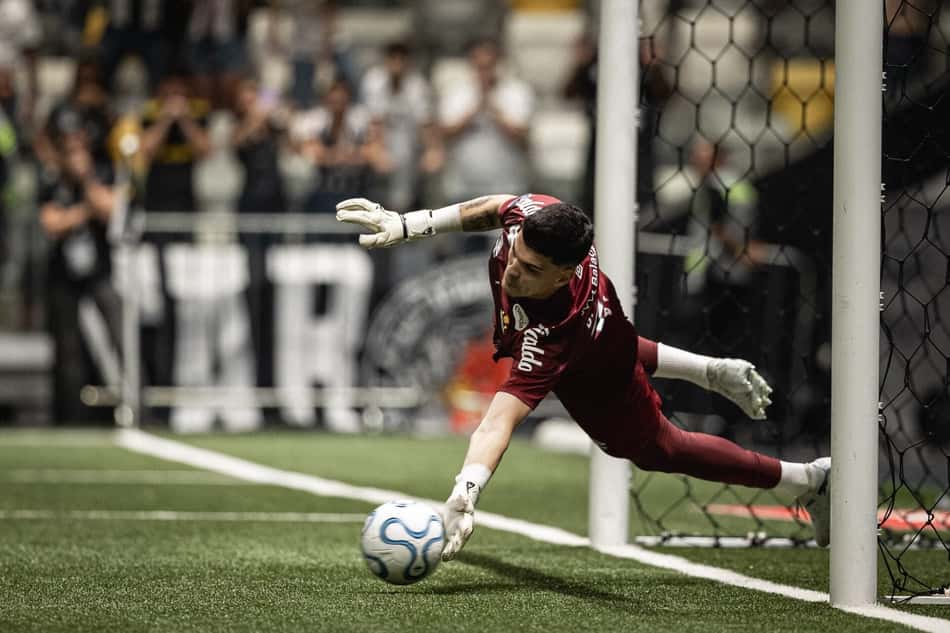 Gabriel Brazão, goleiro do Santos