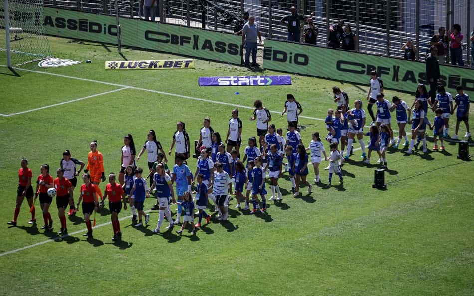 Corinthians e Cruzeiro para jogo de ida da decisão. (Foto: Cris Mattos / Staff Images Woman / CBF)