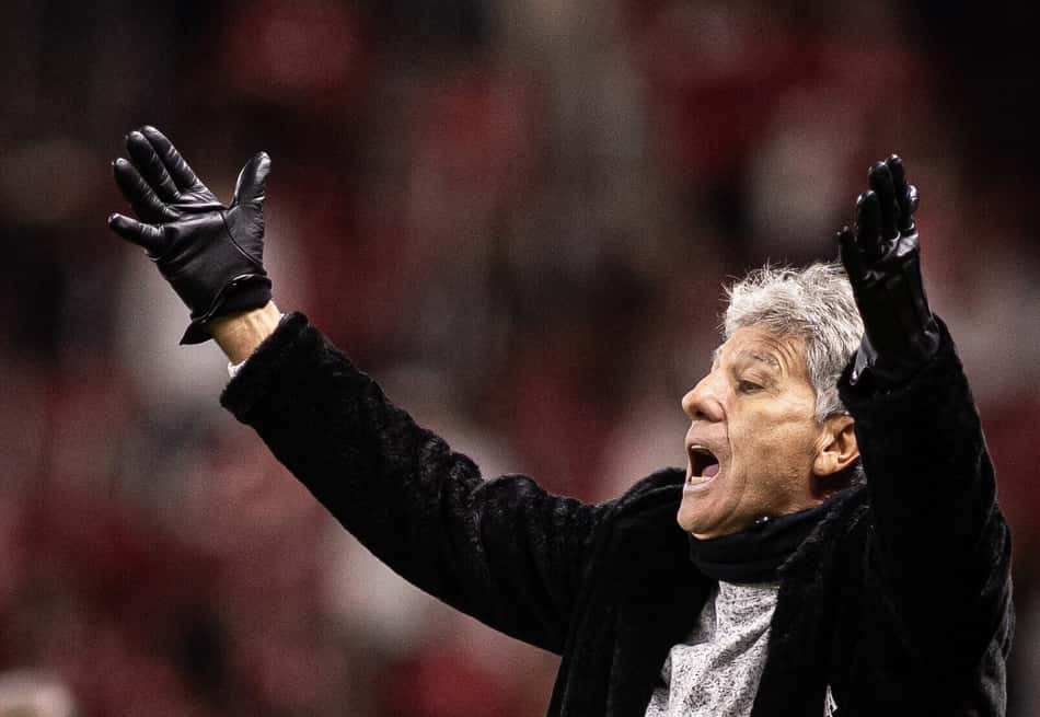 Renato Gáucho na partida entre Internacional e Vasco