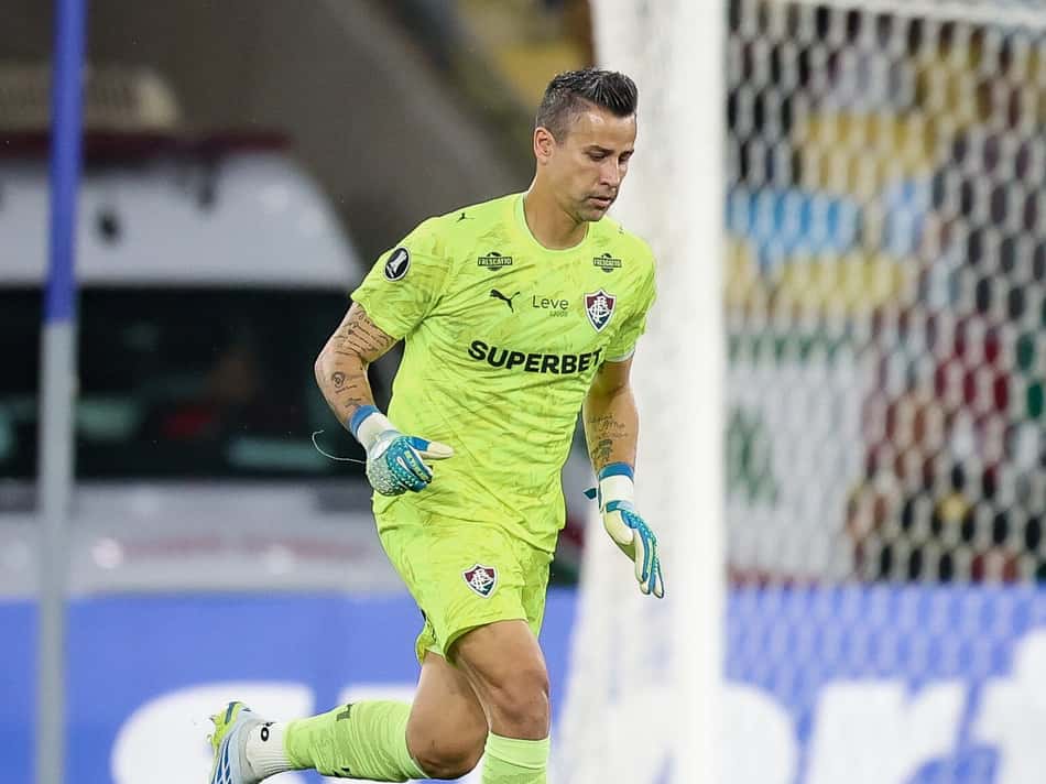 Fábio em Fluminense x Bolívar (Foto: Marcelo Gonçalves/ Fluminense FC)