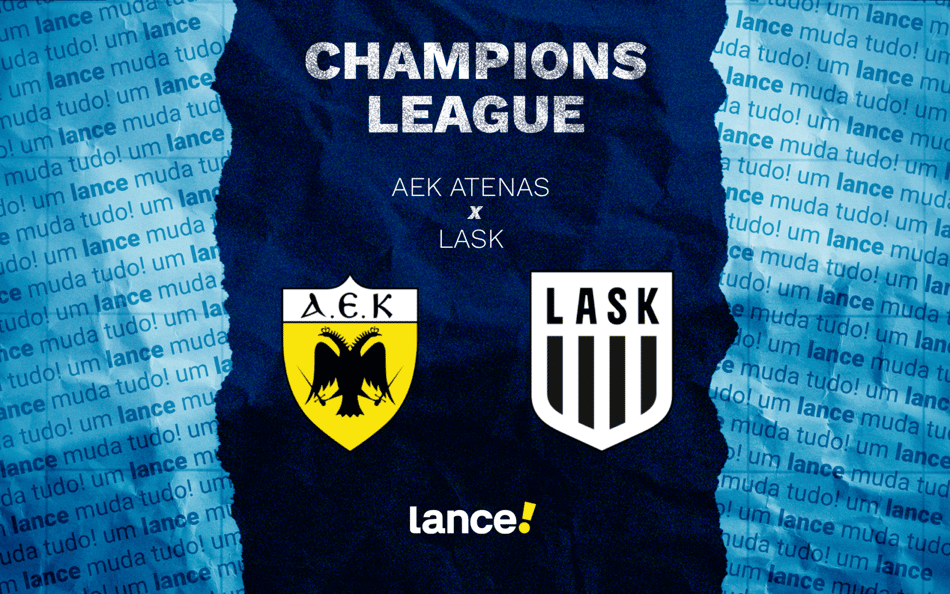 AEK Atenas e Lask se enfrentam na 1ª rodada da Champions League