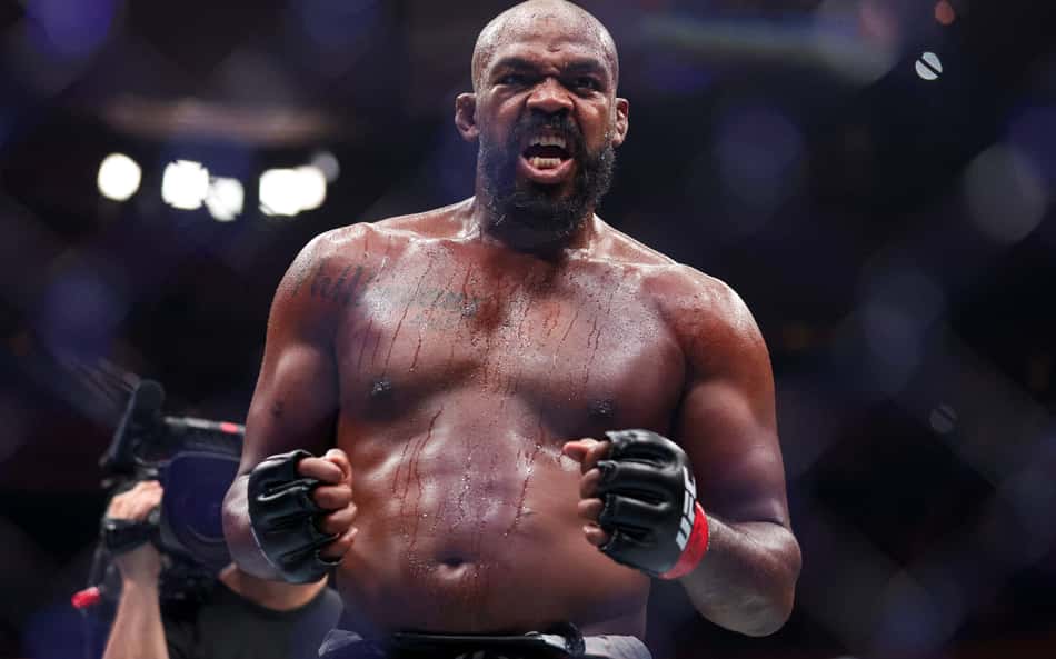 Jon Jones quer voltar da aposentadoria no UFC da Casa Branca (Foto: Sarah Stier/AFP)