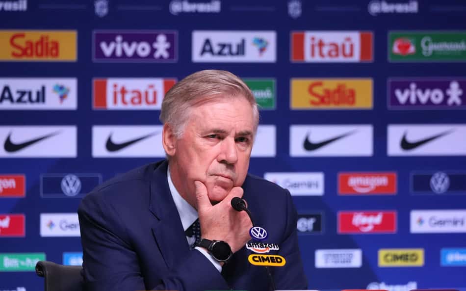 Carlo Ancelotti em convocação para os amistosos contra a Austrália e Índia