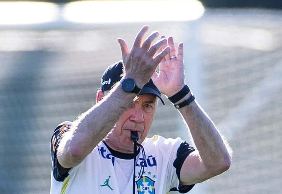 Ancelotti treina Seleção Brasileira nos Estados Unidos antes de amistoso contra o Egito