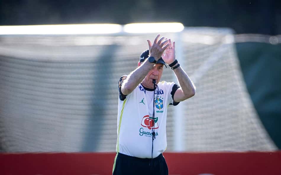 Ancelotti treina Seleção Brasileira nos Estados Unidos antes de amistoso contra o Egito