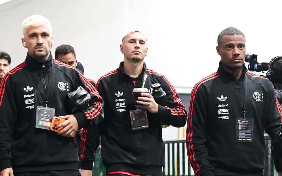 Arrascaeta De la Cruz Varela Flamengo