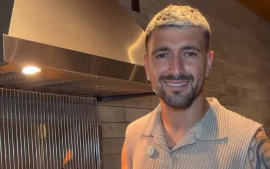 Arrascaeta, atleta do Flamengo, durante vídeo publicado nesta segunda-feira (21)