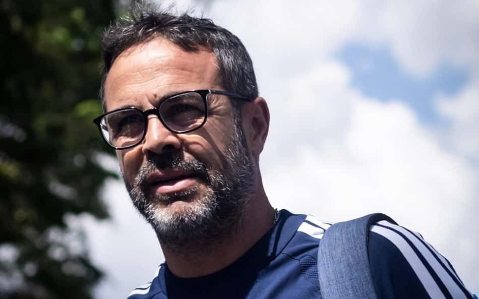 Artur Jorge deixando a Toca II