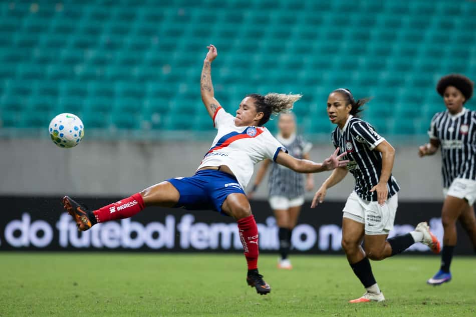 Jogadoras de Bahia x Corinthians