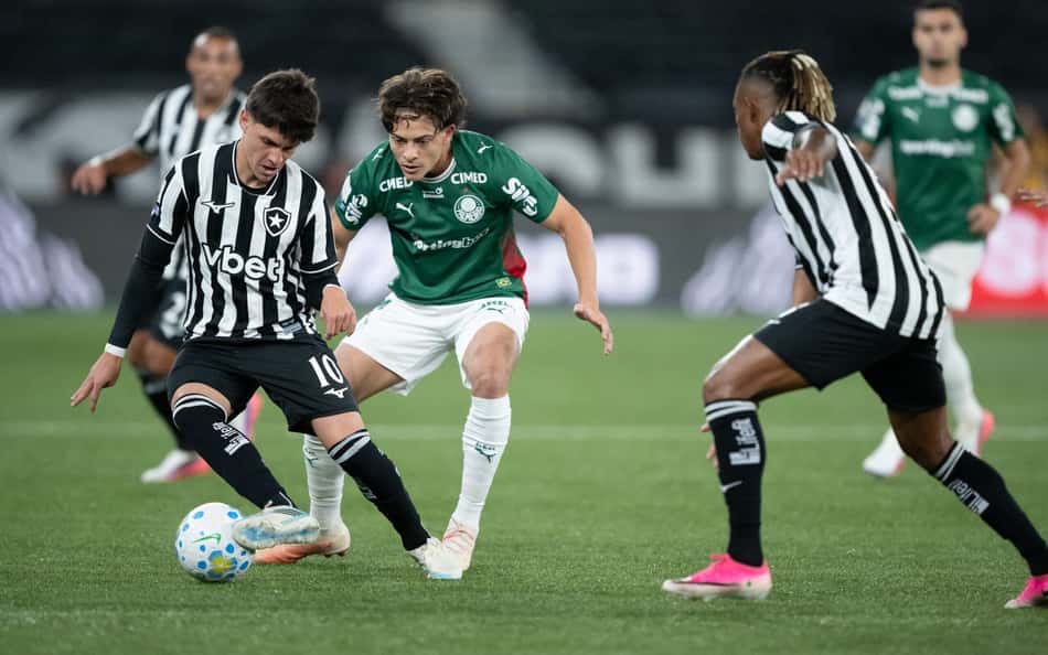 Torcedores reagem a gol perdido em Botafogo x Palmeiras: 'Loucura'