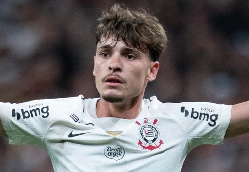 Breno Bidon durante partida pelo Corinthians
