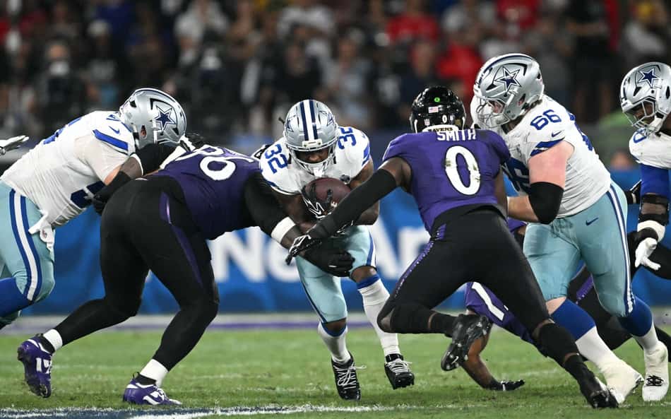 NFL: Ravens x Cowboys quebra recorde de audiência nos Estados Unidos
