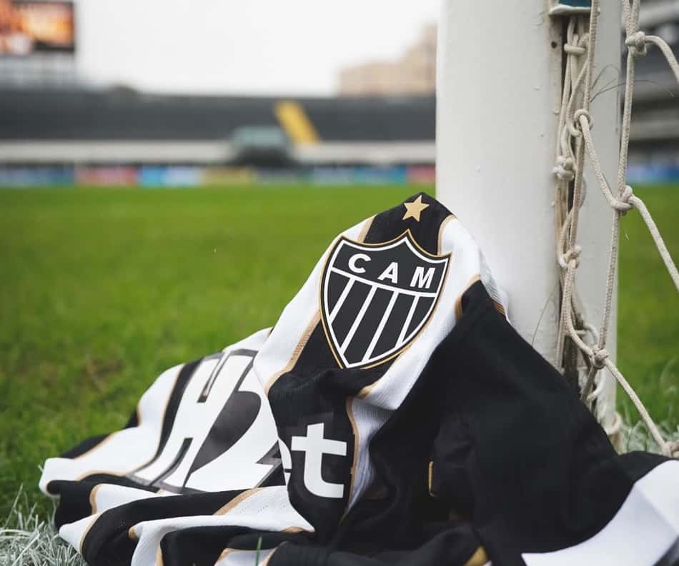 Camisa Atlético Vila Belmiro (Foto: Pedro Souza / Atlético)