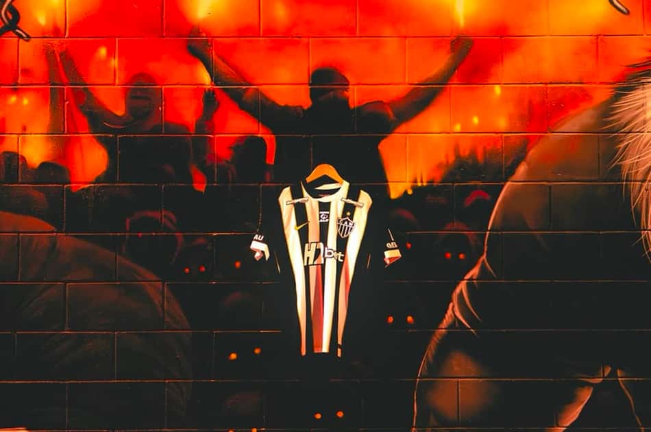 Camisa do Atlético pro clássico contra o Cruzeiro (Foto: Pedro Souza / Atlético)