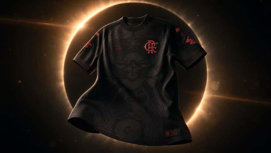 Flamengo divulga camisa vencedora do Manto da Nação (Foto: Divulgação/ Flamengo)