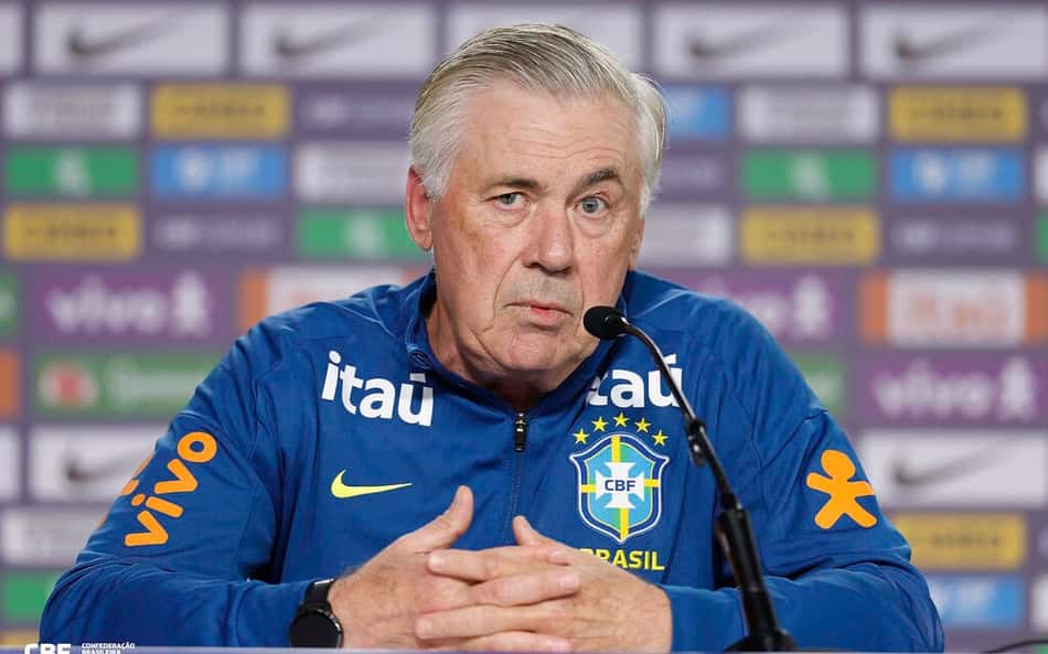 Carlo Ancelotti convoca Seleção Brasileira